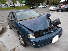 1998 TOYOTA COROLLA VE TEAL 1.8L AT Z17691